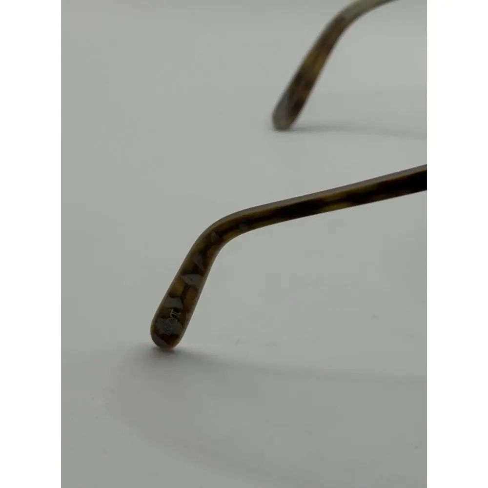 Jean Lafont Paris Eyeglass Frames Brown Tortoise Oval France Optical